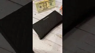 Thumbnail: Unstuffing and cash stuffing my wallet for the week. #cashstuffing #budgeting #savingschallenges