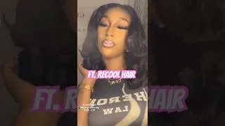 Thumbnail: Affordable Glueless Unit ft. @RECOOLHair 💖 #recoolhair  #gluelesswig #wiginstall #affordablewigs