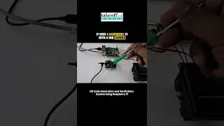 Thumbnail: Build a QR Code Generation & Verification System Using Raspberry Pi | Easy Project Guide 🚀