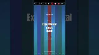 Thumbnail: Experimental music Demo / iPad music #shorts