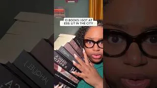 Thumbnail: 📚 BOOK HAUL - 13 Books | Empire State of Stories: Lit in the City | Jahquel J. Black romance event