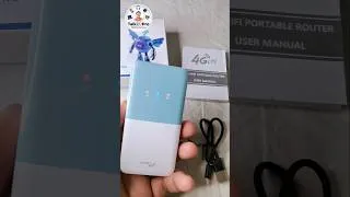 Thumbnail: 4G LTE Mifi Portable Router Unboxing | Chargeable Wifi Modem #shorts