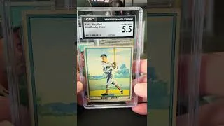 Thumbnail: Quick 5 card CGC economy vintage baseball card grading reveal! #baseballcards #gradedcards