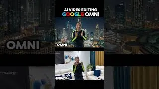 Thumbnail: AI Video Editing Tool - Google Omni #ai