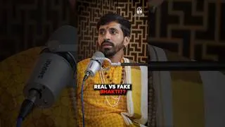 Thumbnail: Social media ki fake bhakti!! 😱🤐💯 | ft. Shivam Sharma | #podcast #spirituality #mahadev #bhakti