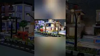 Thumbnail: Hand made miniature City model #Shorts