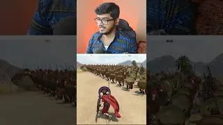 Thumbnail: 200 Spartan vs 600 Archers #Shorts