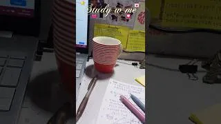 Thumbnail: I procrastinated again 🥲, Day 2 of maintaining consistency in studies 🎀🤌