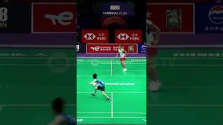 Thumbnail: Smash, smash, and smash again.. #shorts #fyp #fypシ #gregoriamariskatunjung #badminton