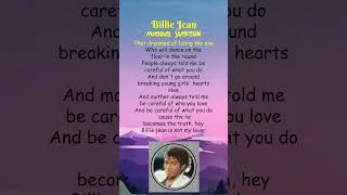 Thumbnail: Michael Jackson - Billie Jean (Lyrics) #shorts