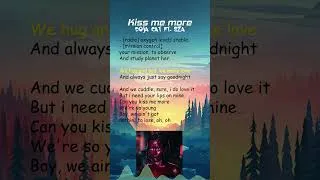 Thumbnail: Doja Cat ft. SZA - Kiss Me More (Lyrics) #shorts