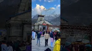Thumbnail: Kedarnath yatra 2026 ❤️ #kedarnath #kedarnathtemple #harharmahadev #shorts