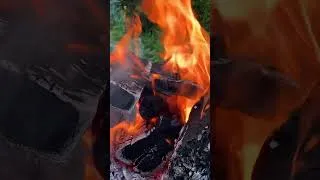 Thumbnail: 🔥 You can watch forever... #outdoors #nature #survival