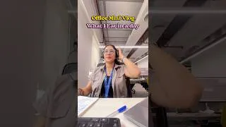 Thumbnail: What I Eat in a day and Office mini vlog 🥗 #shorts #whatieatinaday #food #foodie #viralvideo