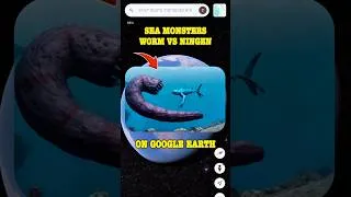 Thumbnail: Found the Sea Monsters Worm vs Ningen on Google Earth!