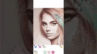 Thumbnail: atisfying Digital Coloring Timelapse From Blank to Beautiful Portrait ✨