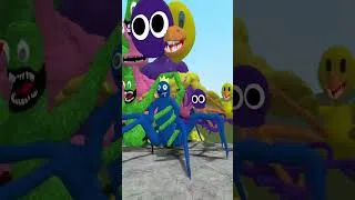 Thumbnail: ALL ALPHABET LORE A-Z VS ALL ROBLOX RAINBOW FRIENDS In Garry's Mod! #shorts