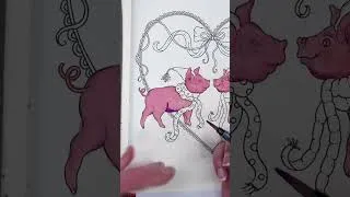 Thumbnail: This water brush technique changed my coloring forever #coloringbook #painting #satisfying