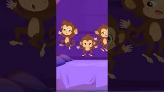 Thumbnail: Uh Oh! Five Little Monkeys Jumping on the Bed - Tasha's Adventures  #nurseryrhymes #kidssongs