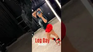Thumbnail: Getting a quickie in for a leg day #motivation