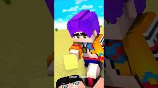 Thumbnail: When Minecraft Become a Cartoon 🤣#minecraft #shorts