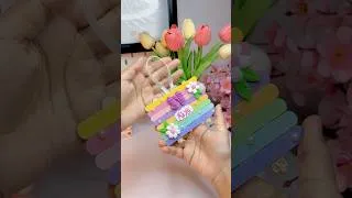Thumbnail: DIY with ice-cream Sticks 😱 #diy #shorts #icecreamstickcraftideas