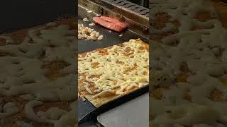 Thumbnail: Delicious Street Food--Korean Fire Noodles Style Grilled Cold Noodles #streetfood