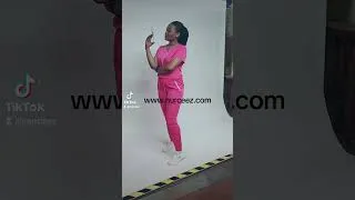 Thumbnail: Nurses Stylish pink scrubs