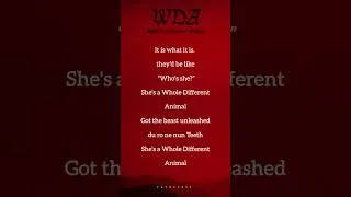 Thumbnail: aespa WDA (Whole Different Animal) Easy Lyrics #aespa #wda #lyrics