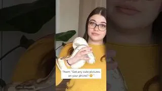 Thumbnail: Got any cute pics on your phone?😏 #pets #fyp #petmom #reptiles