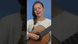 Thumbnail: Guitar Challenge with Tatyana Ryzhkova - Pour une Nymphe en Allée by Claude Gagnon #shorts