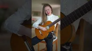 Thumbnail: Canzone d’Amore by Maria Linnemann, performed by Tatyana Ryzhkova #shorts #guitar #classicalguitar