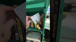 Thumbnail: Little Free Library Hunting 📚☀️ #littlelibrary #littlefreelibrary #bookhaul