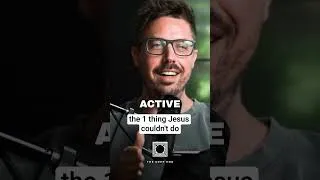 Thumbnail: the 1 thing Jesus COULDN'T do #short
