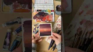 Thumbnail: Painting fireworks! This is Julys sticker design for my mail club!