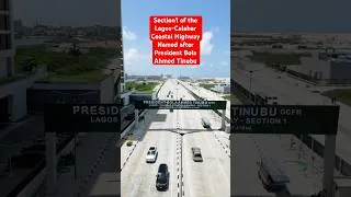 Thumbnail: Section One The Lagos Calabar Coastal Highway After President Bola Ahmed Tinubu #africandocumentary
