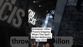 Thumbnail: #throwback | Dillon Francis Live Dropping 'What's That Spell' | Skrillex Mothership Tour 2014