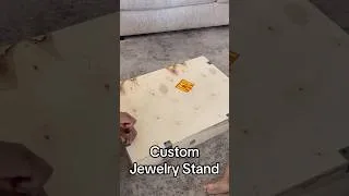 Thumbnail: Market Prep! Custom Jewelry Stand #marketprep #entrepreneur