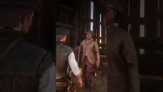 Thumbnail: John Marston - " You Look Pretty Dumb!" Deadly NPC Kill 60FPS #rdr2 #shorts