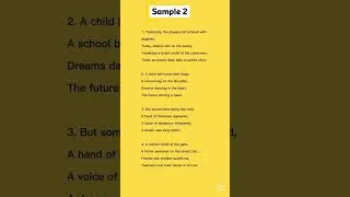 Thumbnail: CHORAL VERSE GRADE 8