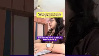 Thumbnail: Fix your teacher CV to get hired fast ✍️ #teacherpreneur #cv