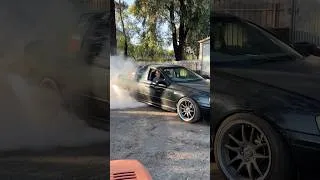 Thumbnail: Ba falcon doing a little stand still 👌🏽 #teamdestroydrift #aussie #drift #skid #burnout #falcon