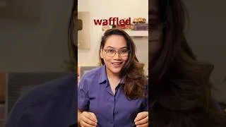 Thumbnail: What doee WAFFLED mean? 🤔 #learnwithlyqa #cse #vocabulary #wordoftheday