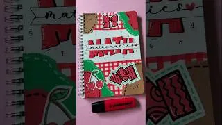 Thumbnail: Creative Math Front Page #shorts #maths #frontpage #coverpage #lettering #art #diy