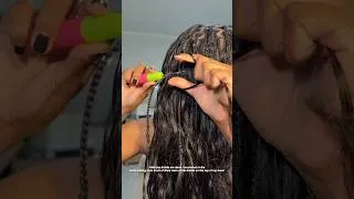 Thumbnail: How I did these super cute and easy miracle knots using @Ywigs crochet hair🧜🏽‍♀️
