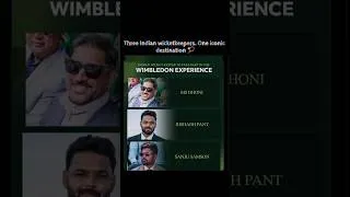 Thumbnail: MSD, Pant, and Samson at Centre Court?! 🎾🇮🇳 #msdhoni #wimbledon #sanjusamson