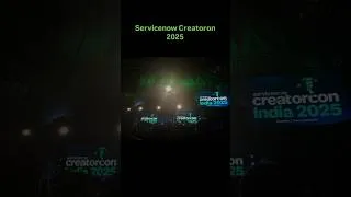 Thumbnail: Servicenow creatoron 2025 #servicenow #event #conference #technology #bangalore #innovation #ticket