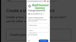 Thumbnail: Gmail Password Recovery | Gmail Account Recovery | #gmailpasswordrecovery