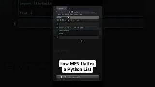 Thumbnail: how LEGENDS flatten a Python List