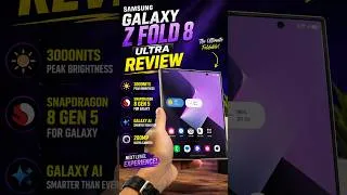 Thumbnail: Samsung Galaxy Z Fold 8 Ultra Review 🔥 | Best FOLDABLE Phone ✅